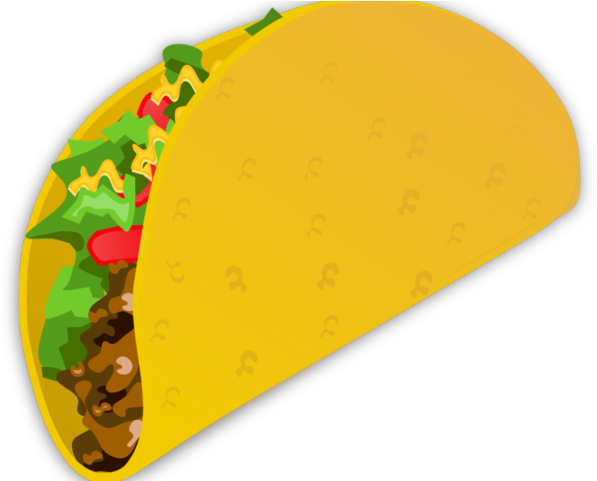 Healthy Fish Taco File Transparent PNG Image