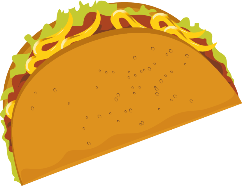 Fresh Fish Taco Transparent PNG Image