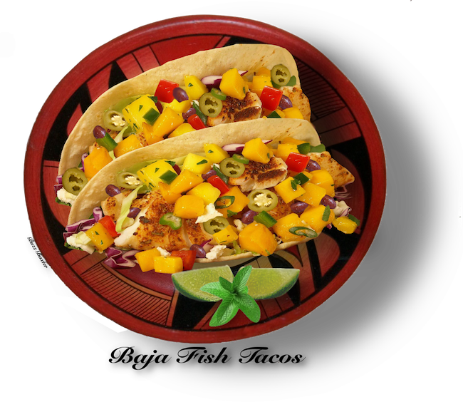 Gourmet Fish Taco Transparent PNG Image