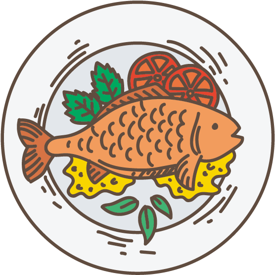 Fish Fried Transparent PNG Image