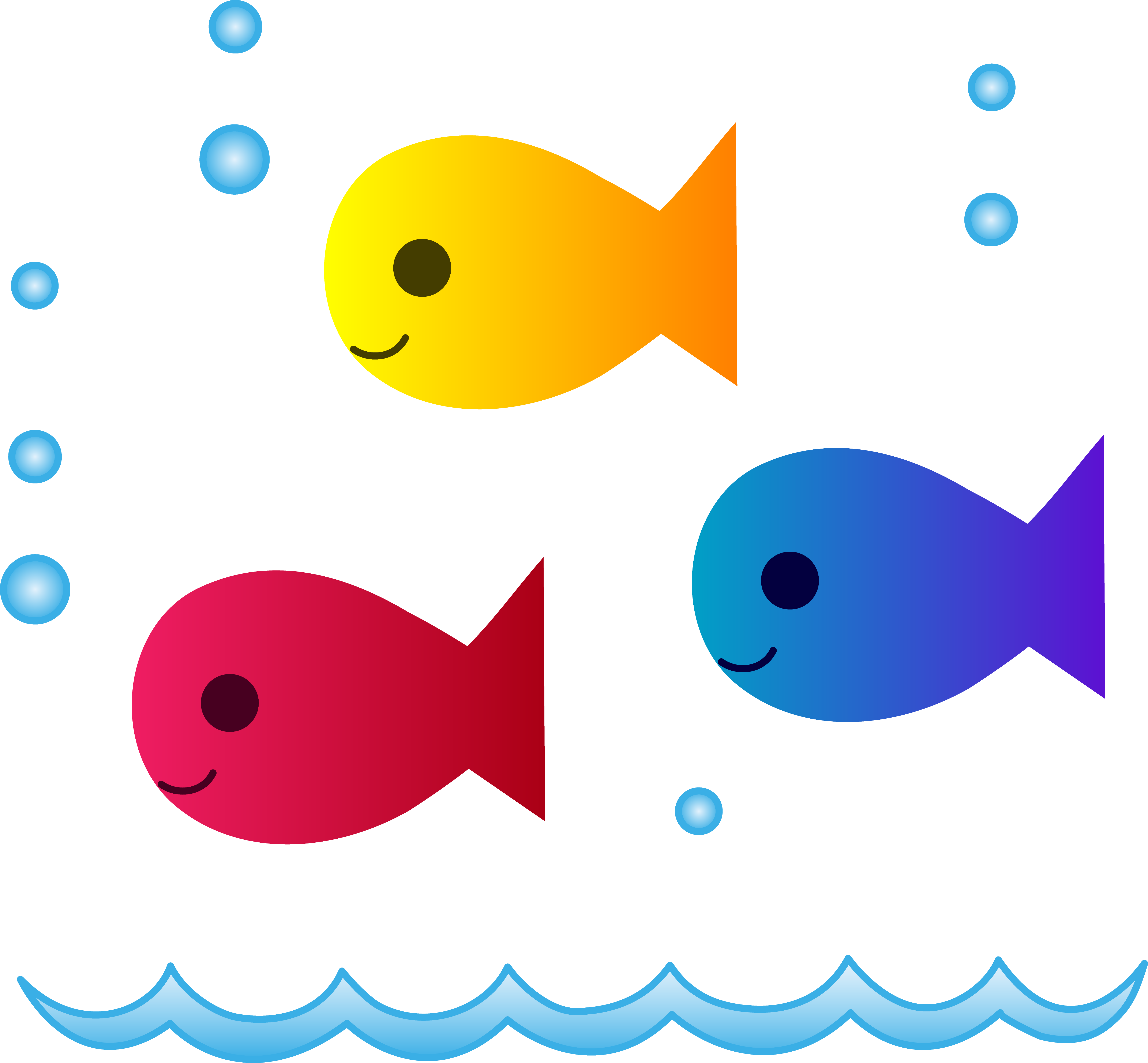 School Of Fish Transparent PNG Image