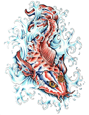 Fish Tattoos Transparent PNG Image
