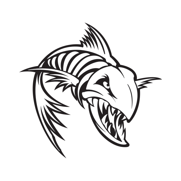 Sticker Vector Fishing Decal Graphics Transparent PNG Image