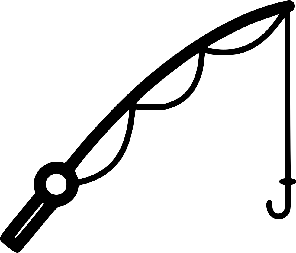 Pole Silhouette Fishing Transparent PNG Image