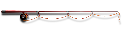 Bass Pole Fishing Stick Transparent PNG Image