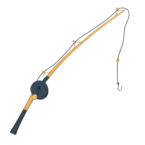 Pole Vector Fishing Bass Transparent PNG Image