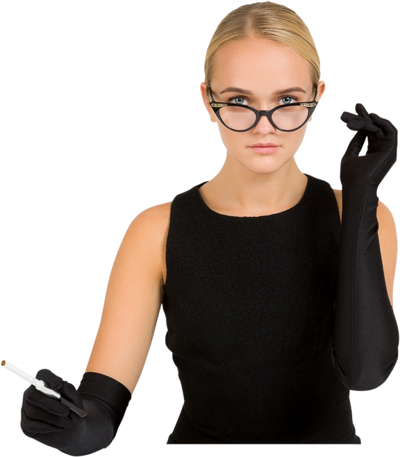 Woman Young Fit Glasses Transparent PNG Image