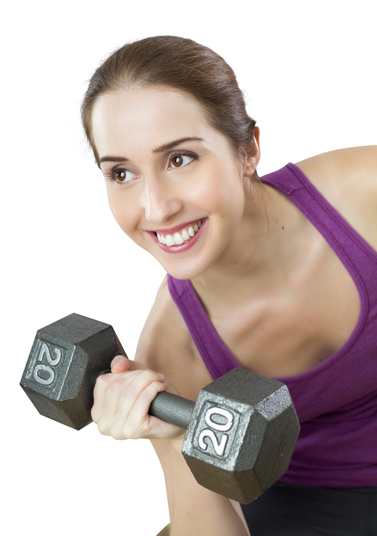 Smiling Woman Young Fit Transparent PNG Image