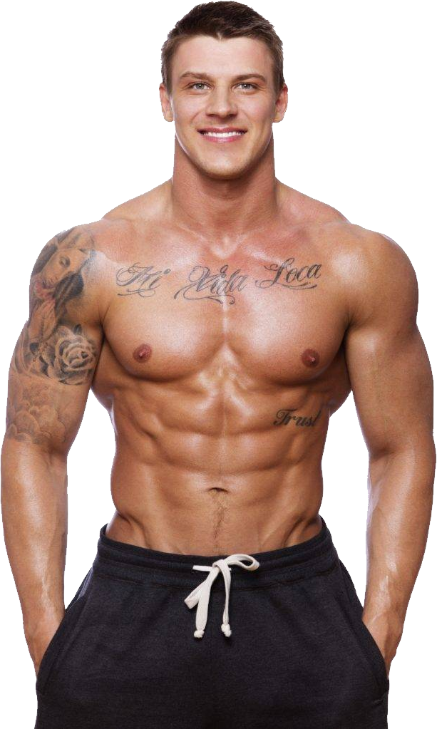 Man Physique Fitness Transparent PNG Image