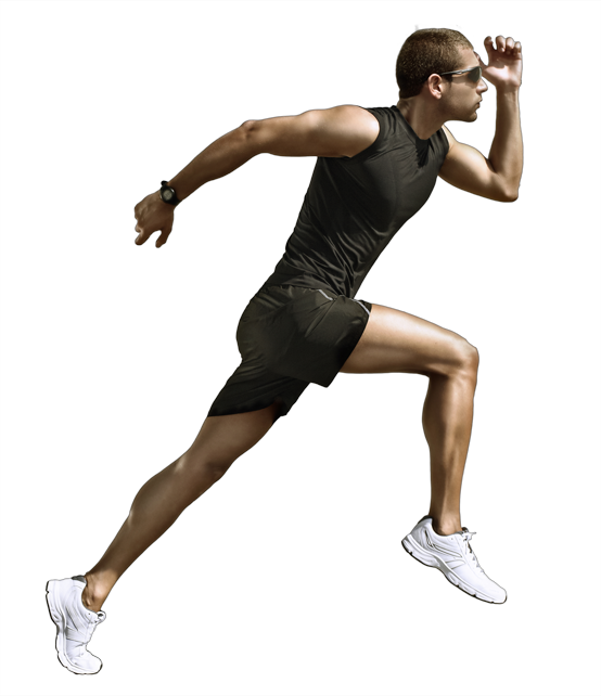 Runner Man Fitness Transparent PNG Image