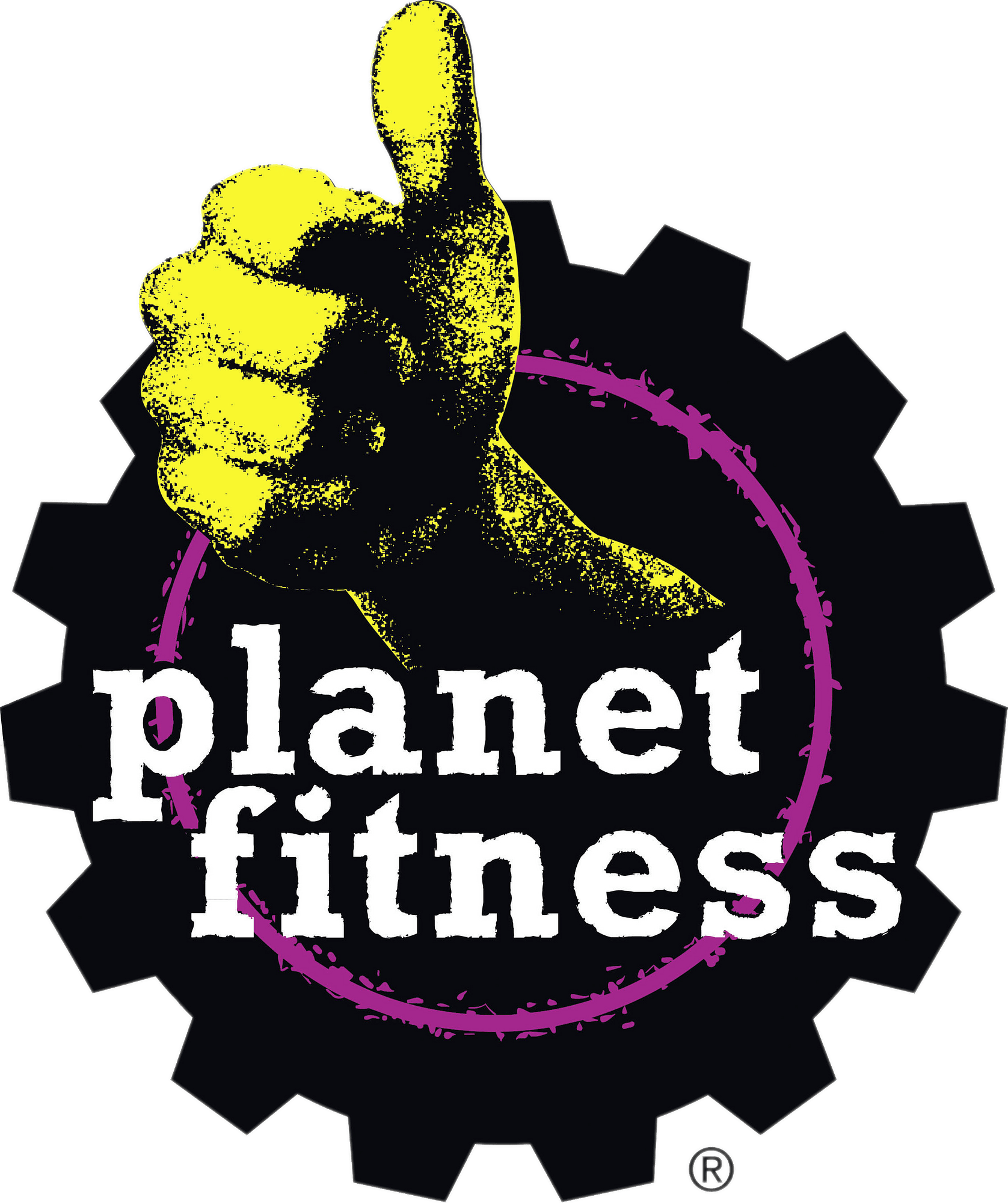 Planet Logo Fitness Transparent PNG Image