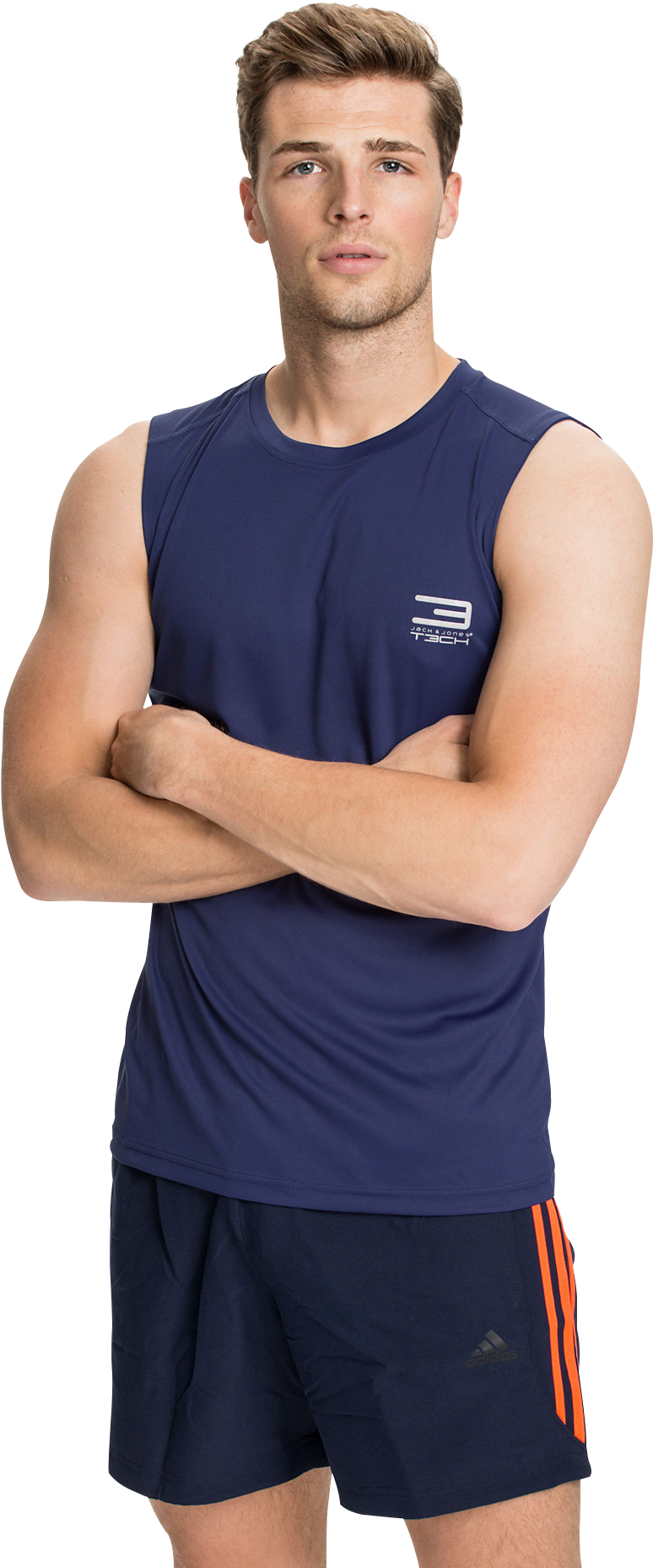 Slim Man Fitness Transparent PNG Image