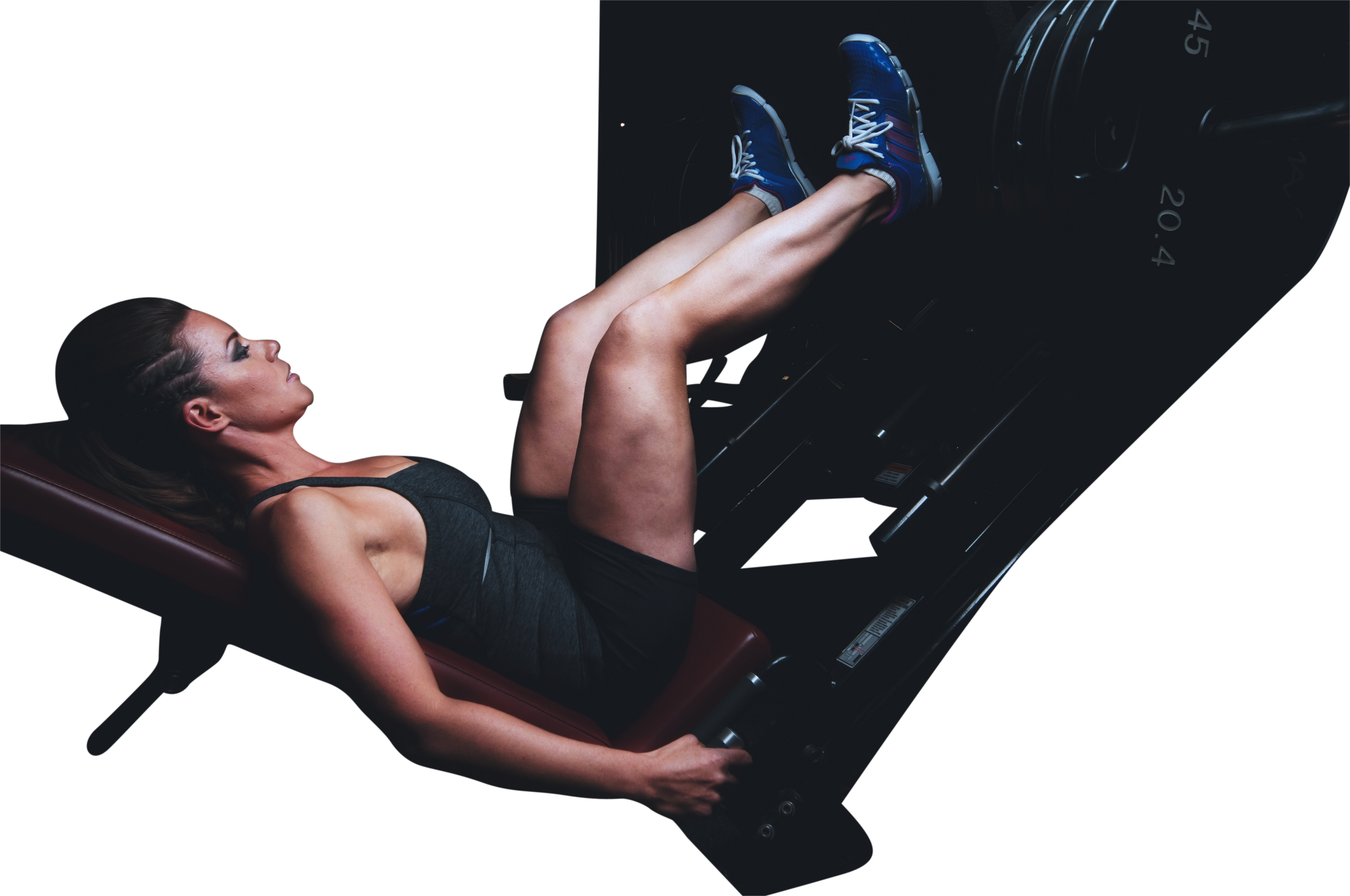 Workout Gym Female Fitness File Transparent PNG Image