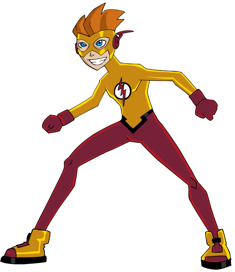 Kid Flash Background Transparent PNG Image