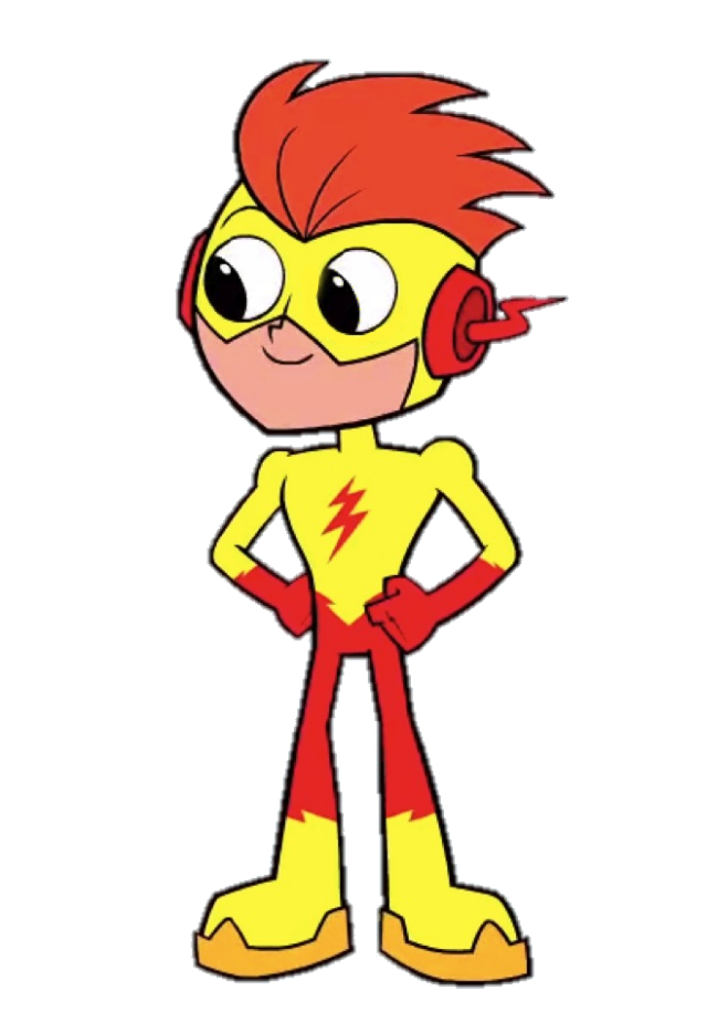 Kid Flash Transparent PNG Image