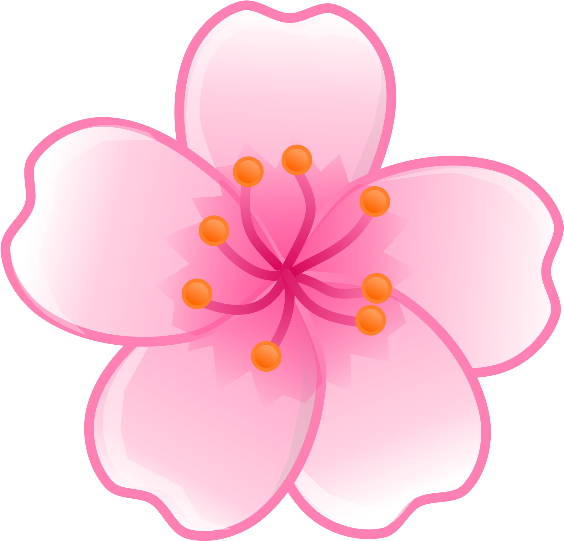 Blossom Flower Japanese Transparent PNG Image