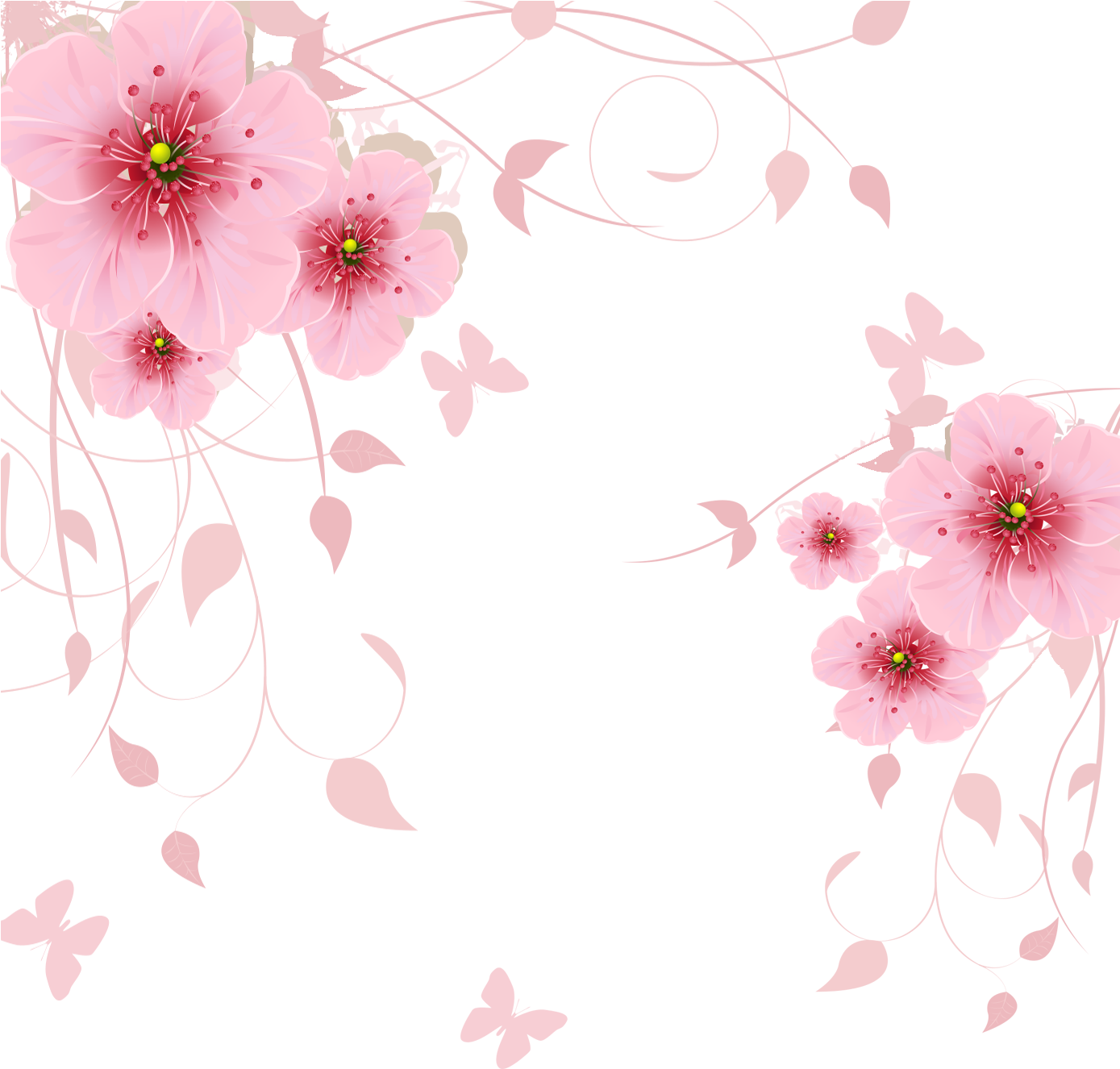 Blossom Flower Vector Transparent PNG Image