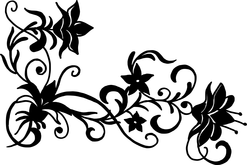 Flower Silhouette Transparent PNG Image