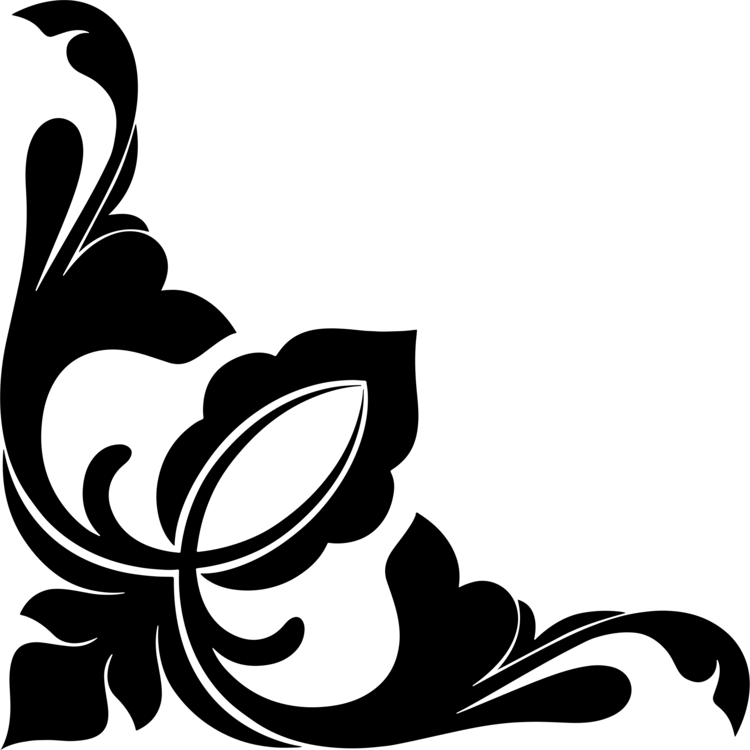 Flower Silhouette Transparent PNG Image