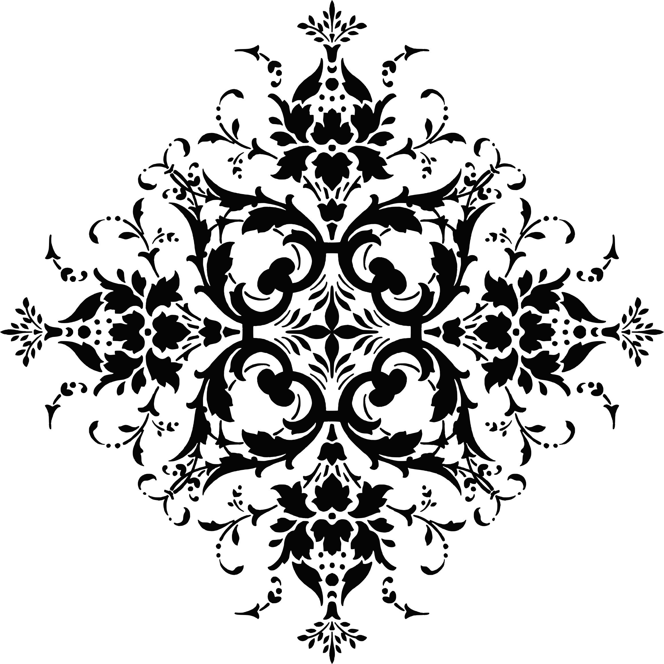 Flower Silhouette Transparent PNG Image