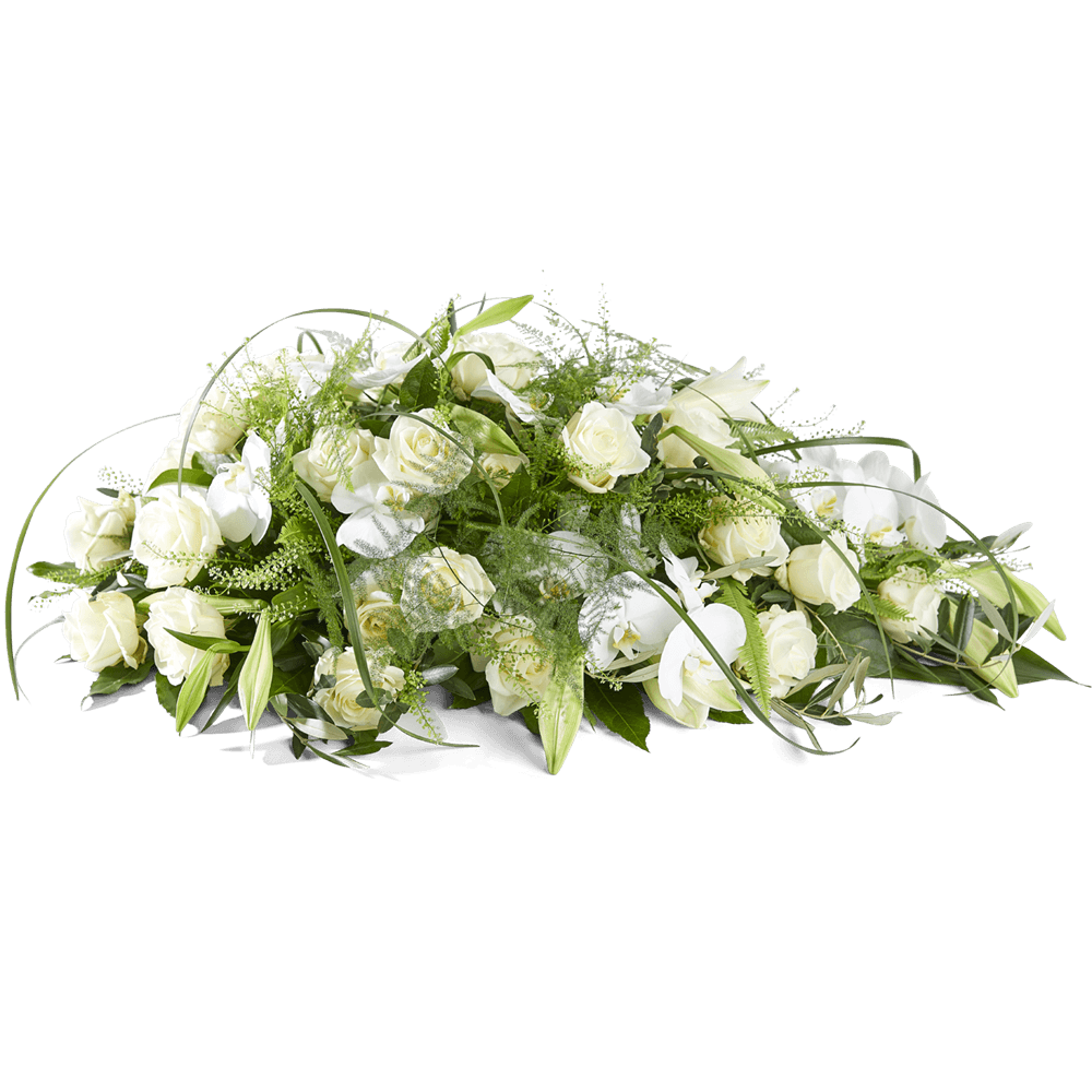 Funeral Flowers Bunch Transparent PNG Image