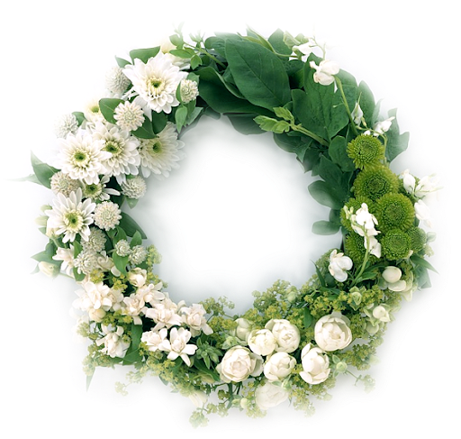 Funeral Wreath Flowers Transparent PNG Image