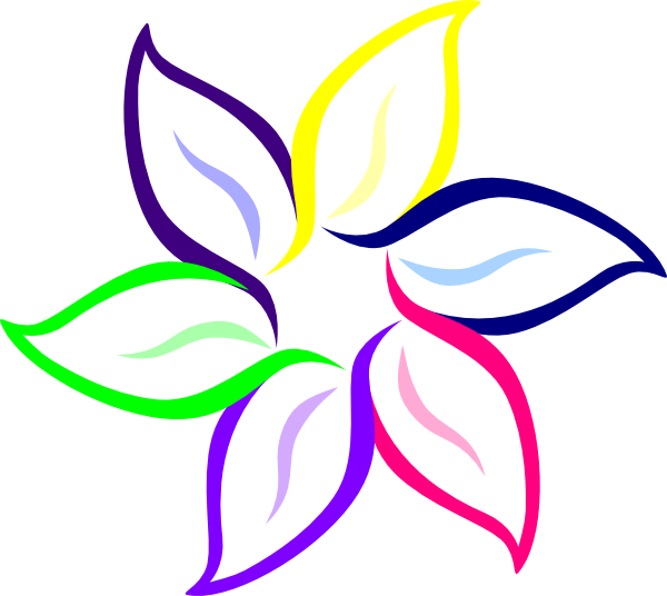 Colorful Flowers Transparent PNG Image