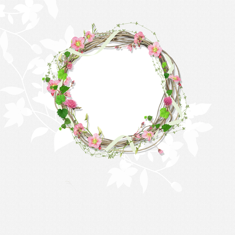Flower Ps Material Creative Border Transparent PNG Image