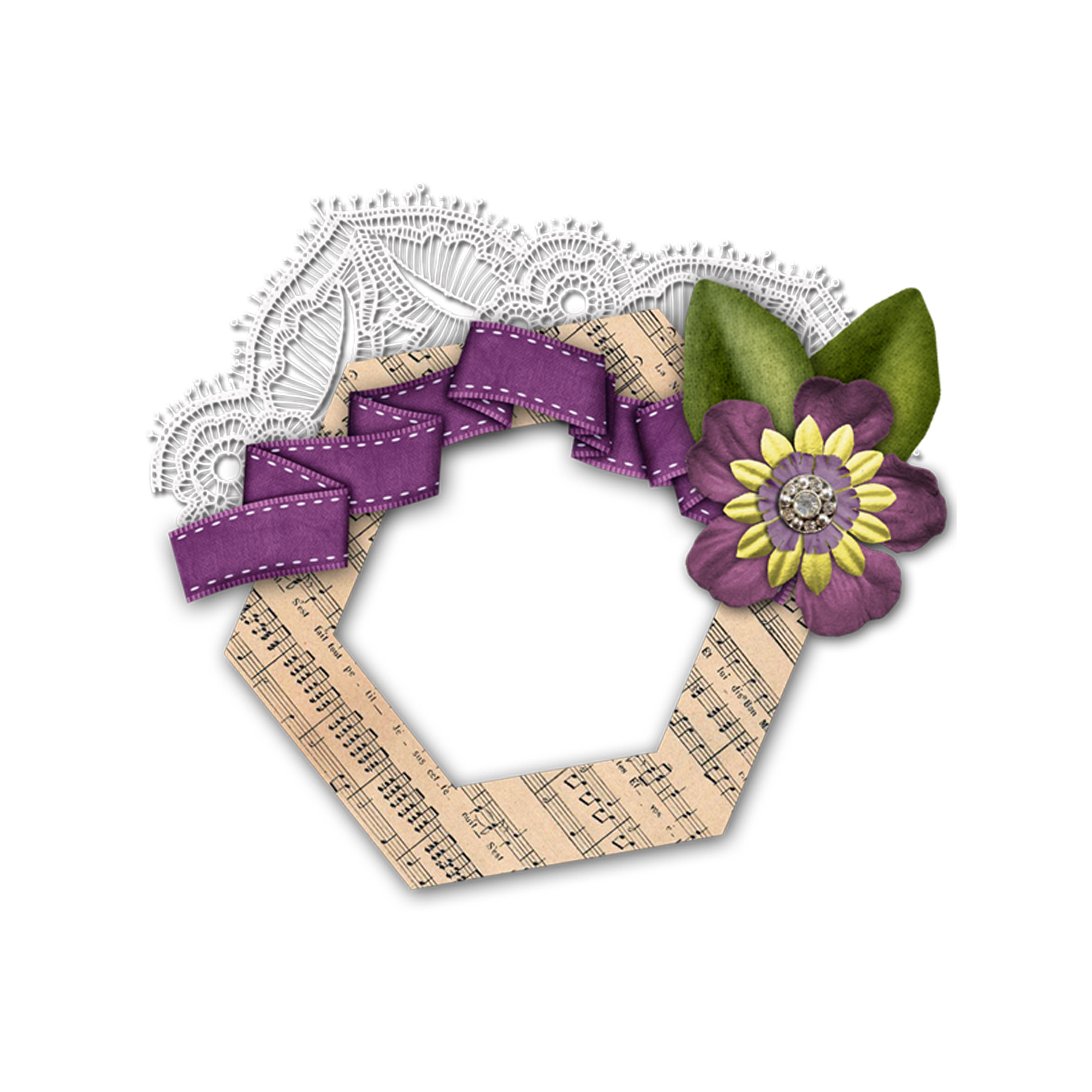 Google Frame Elegant Computer Flower File Transparent PNG Image