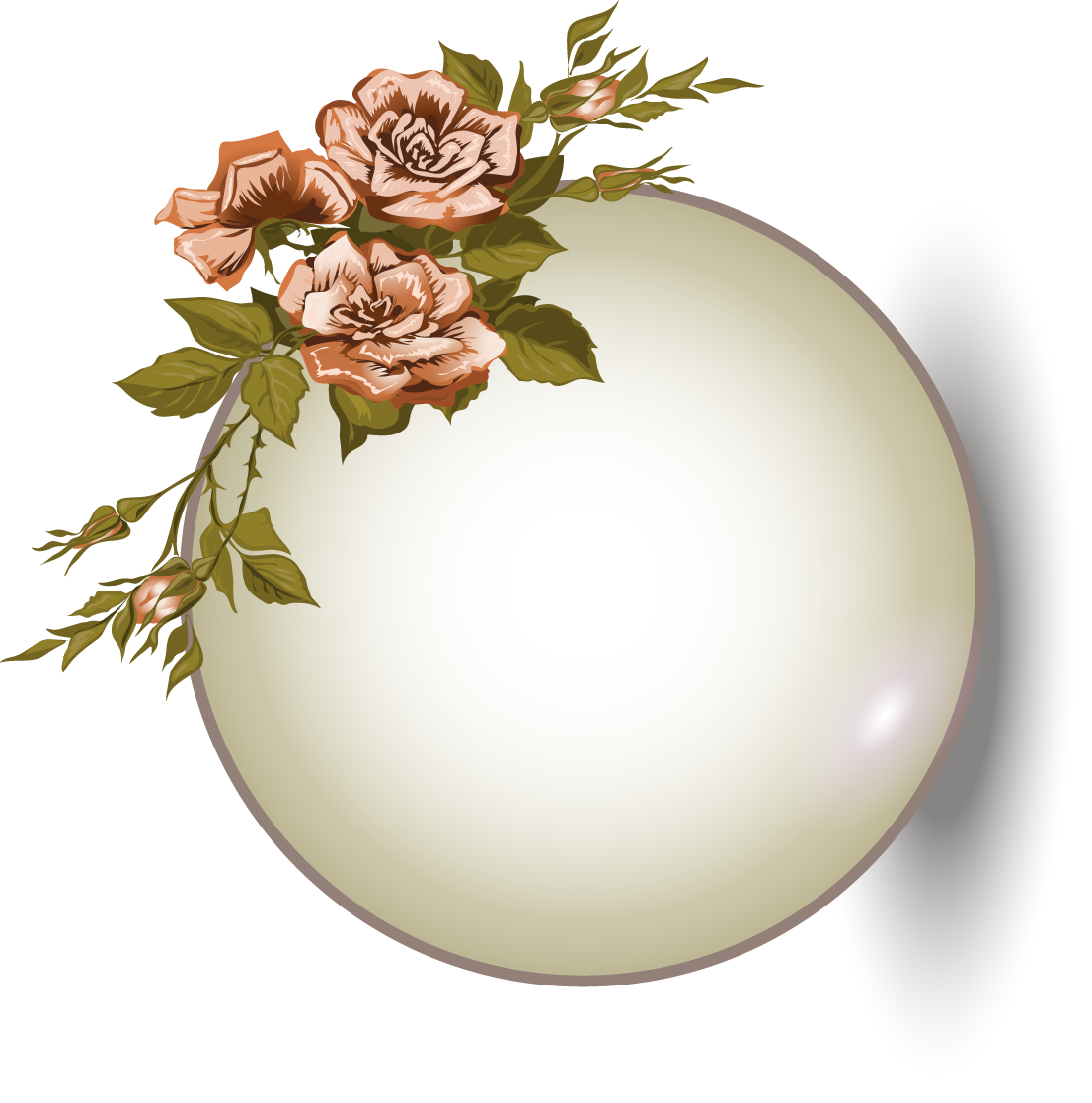 Border,Frame Flower Transparent PNG Image