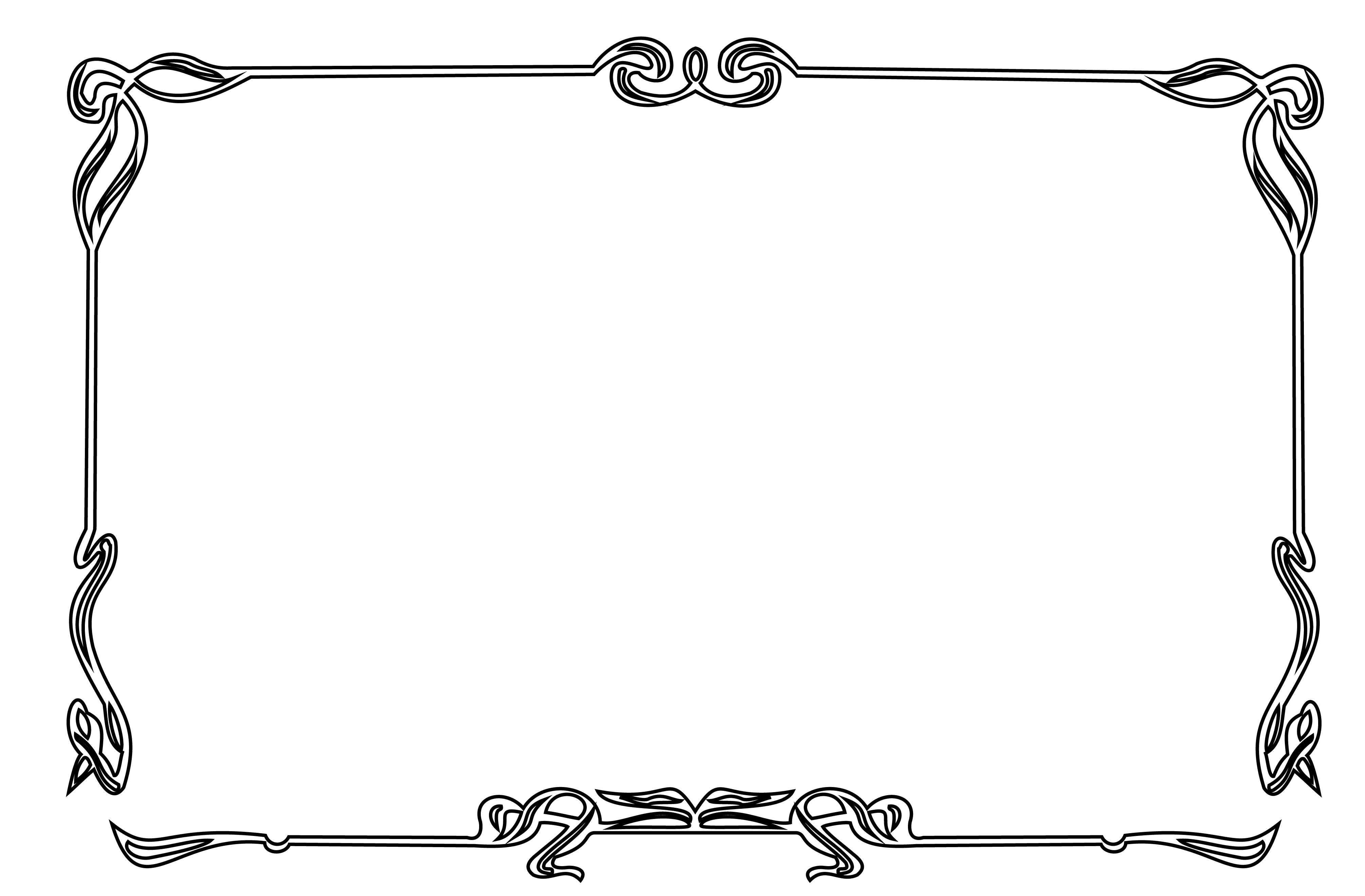 s Flower Border File Transparent PNG Image