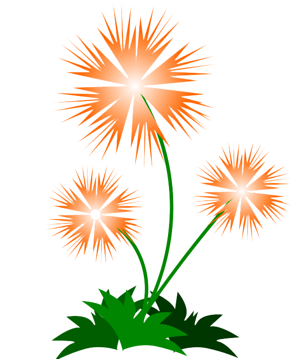 Abstract Flower Transparent PNG Image