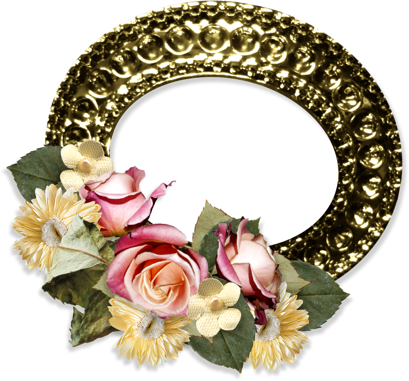 Decorative Flower Frame Patterns Design Floral Transparent PNG Image