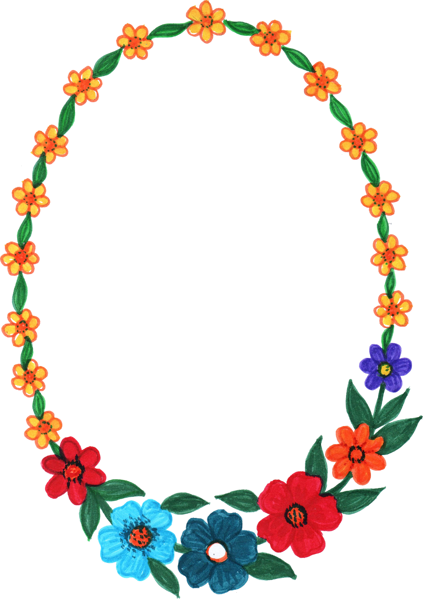 Frames Frame Flower Transparent PNG Image