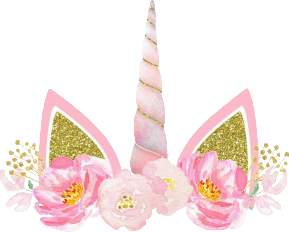 Pink Flower Iphone Unicorn Transparent PNG Image