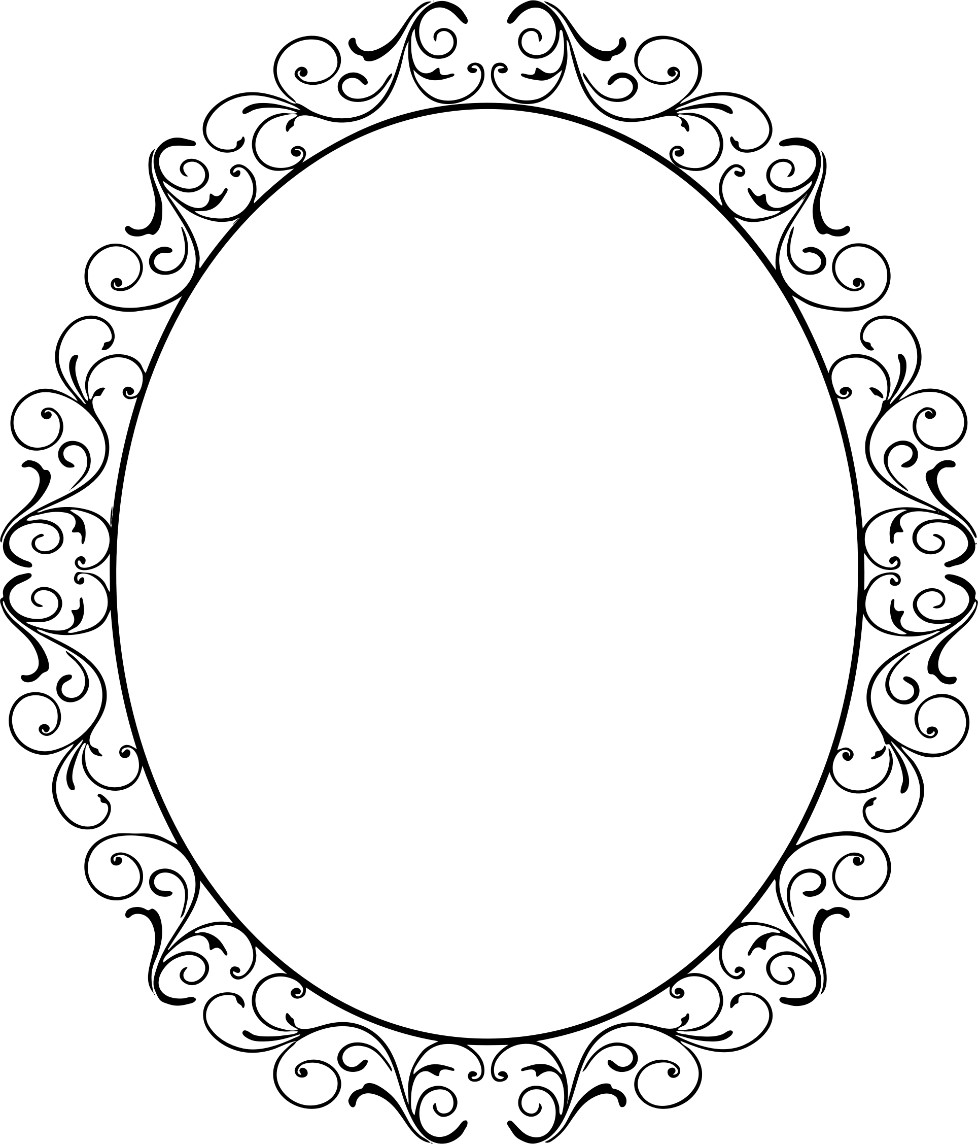 Art Icons Frame Oval Computer Frames Transparent PNG Image