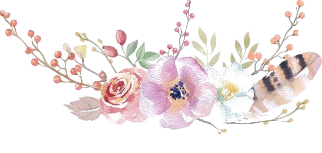 Watercolor Flower Art Transparent PNG Image