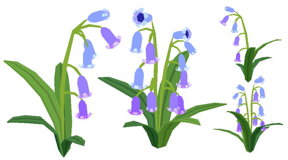 Flower Bluebells Transparent PNG Image