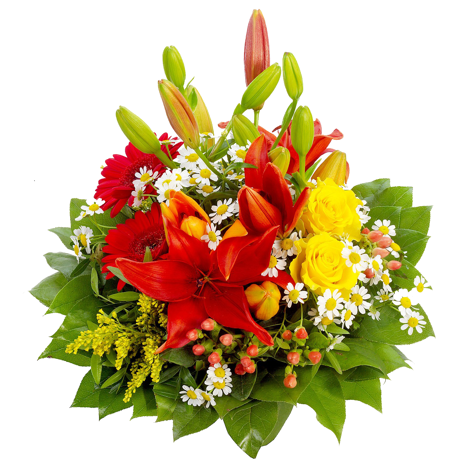 Birthday Flowers Bouquet Transparent PNG Image