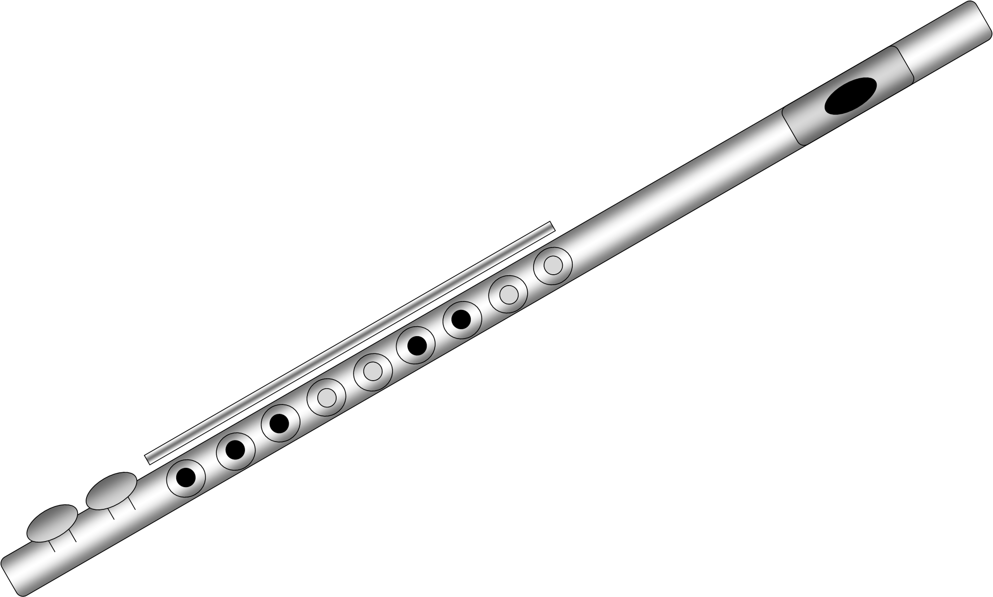 Flute Transparent PNG Image