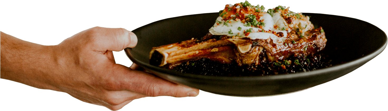 Food Plate Serving Transparent PNG Image