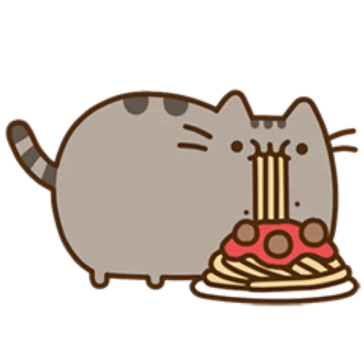 Food Carnivoran Kitten Pusheen Cat Transparent PNG Image