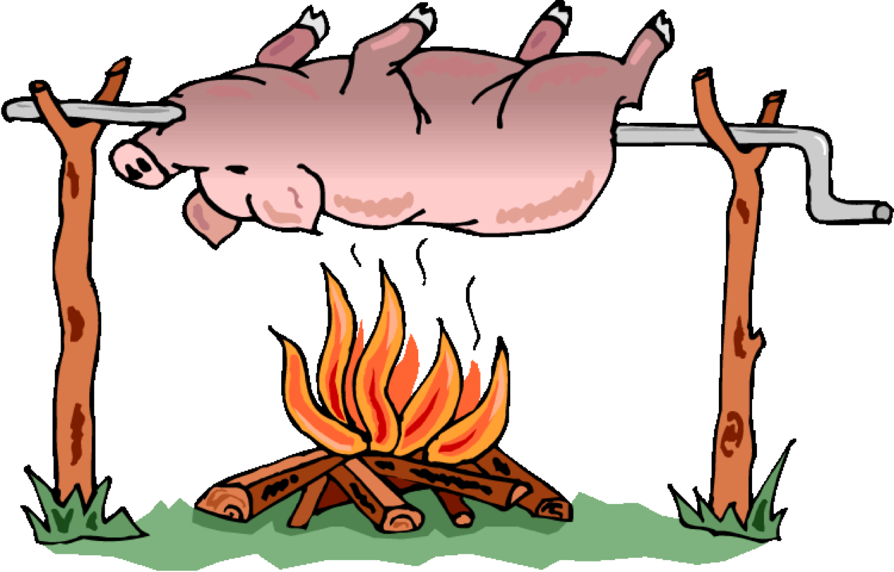 Barbecue Flower Organism Roast Pig Transparent PNG Image