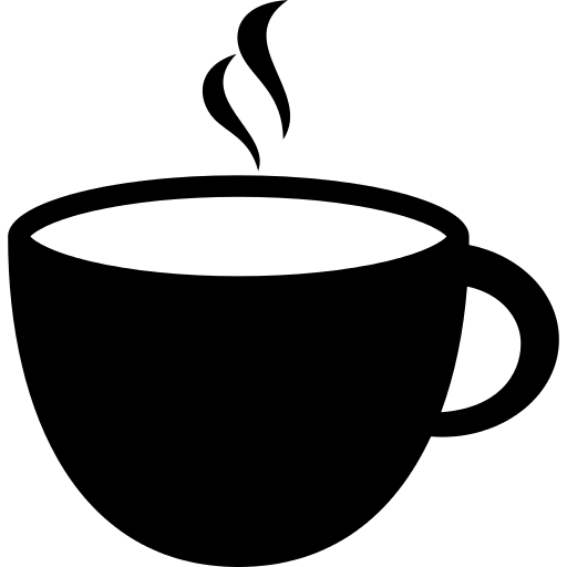 Font Coffee Cafe White Transparent PNG Image