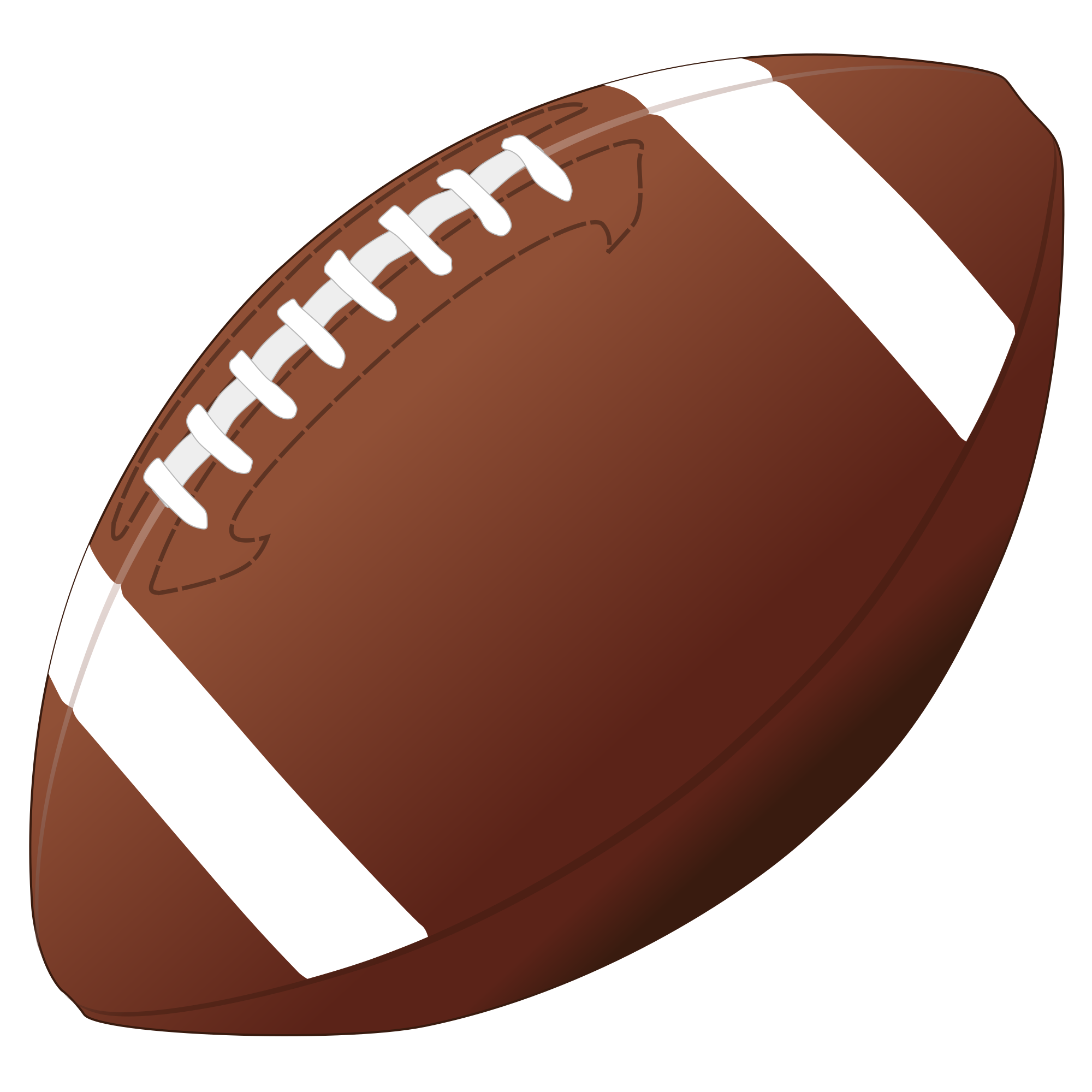 American Football Transparent PNG Image