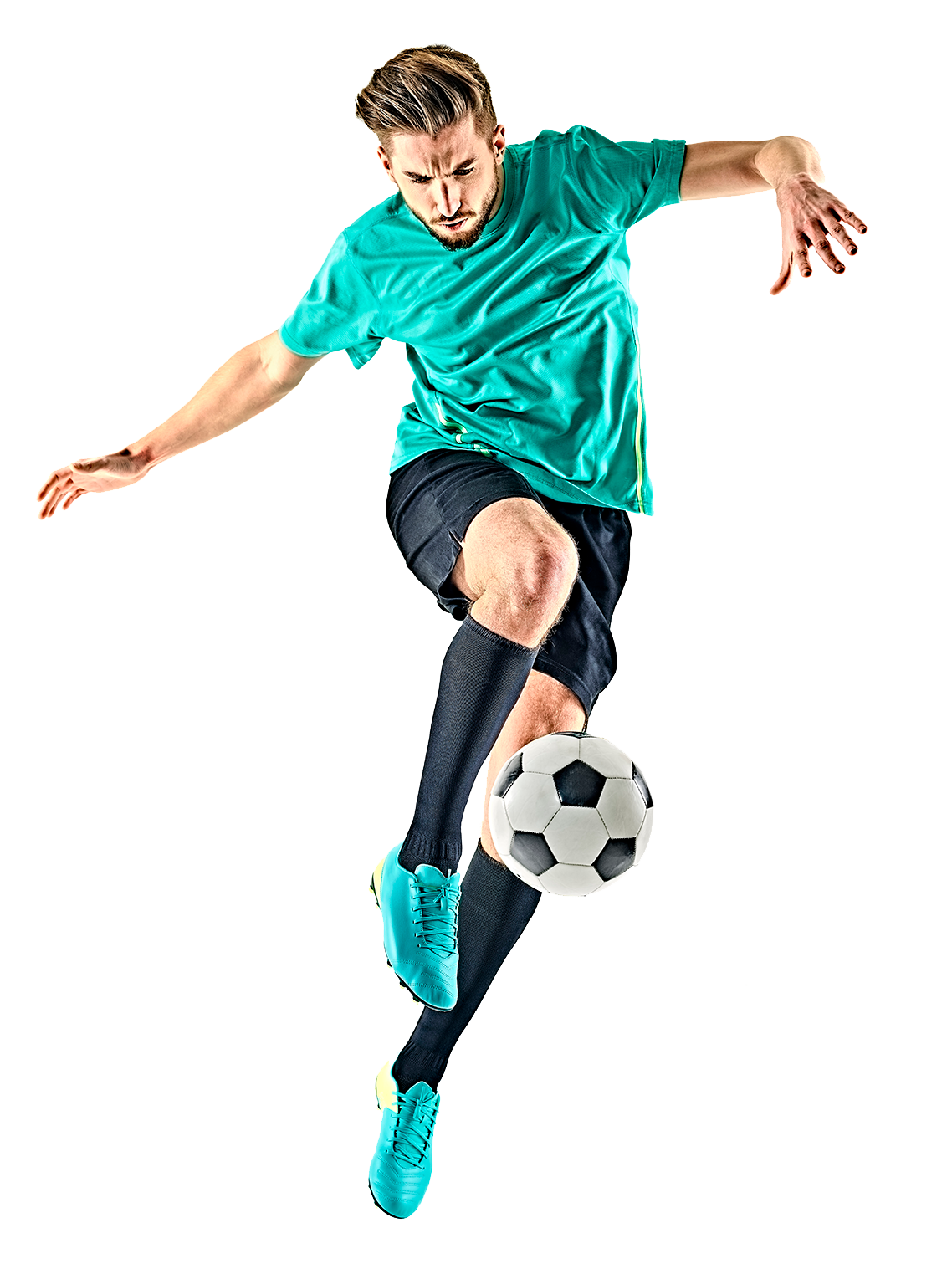 Jump Player Football File Transparent PNG Image