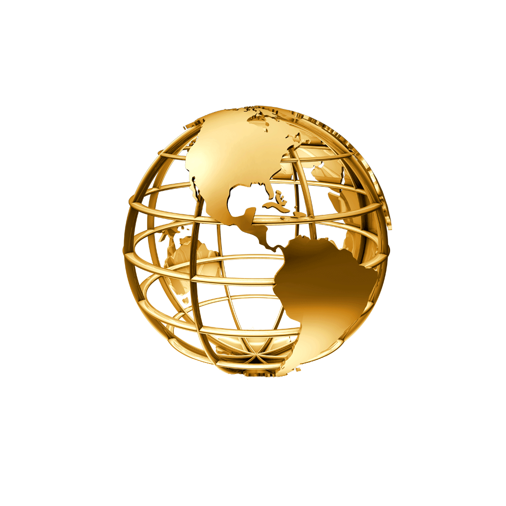Golden Football Transparent PNG Image