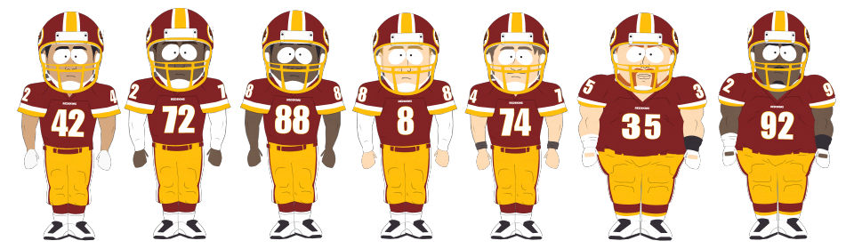 Football Washington Team Transparent PNG Image