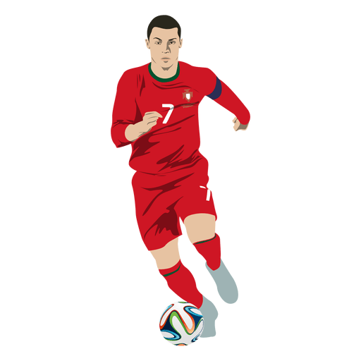 Footballer Transparent PNG Image