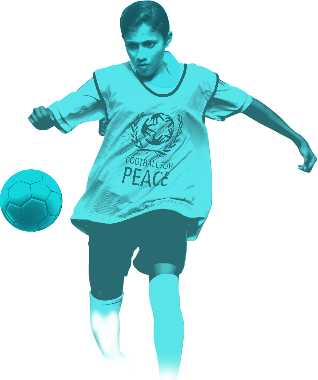 Vector Footballer File Transparent PNG Image